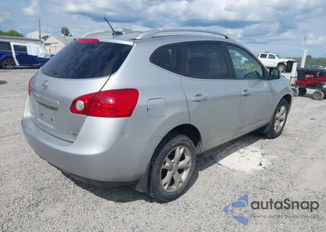 2008 Nissan Rogue Sl из США, поврежденный, VIN JN8AS58V78W131337